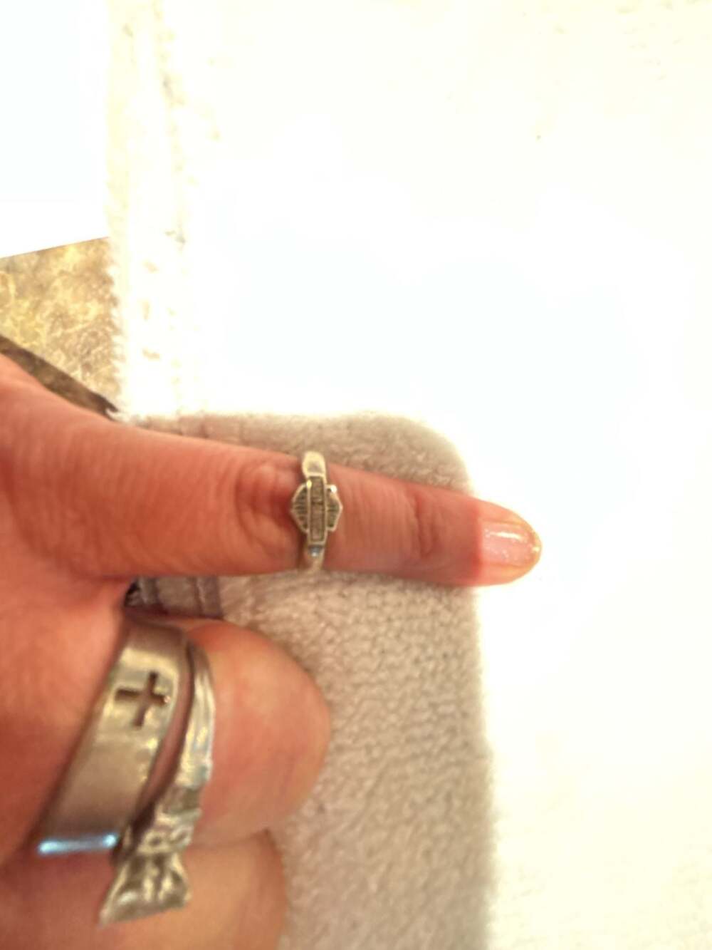 Harley-Davidson Bar and Shield Silver Tone Ring
